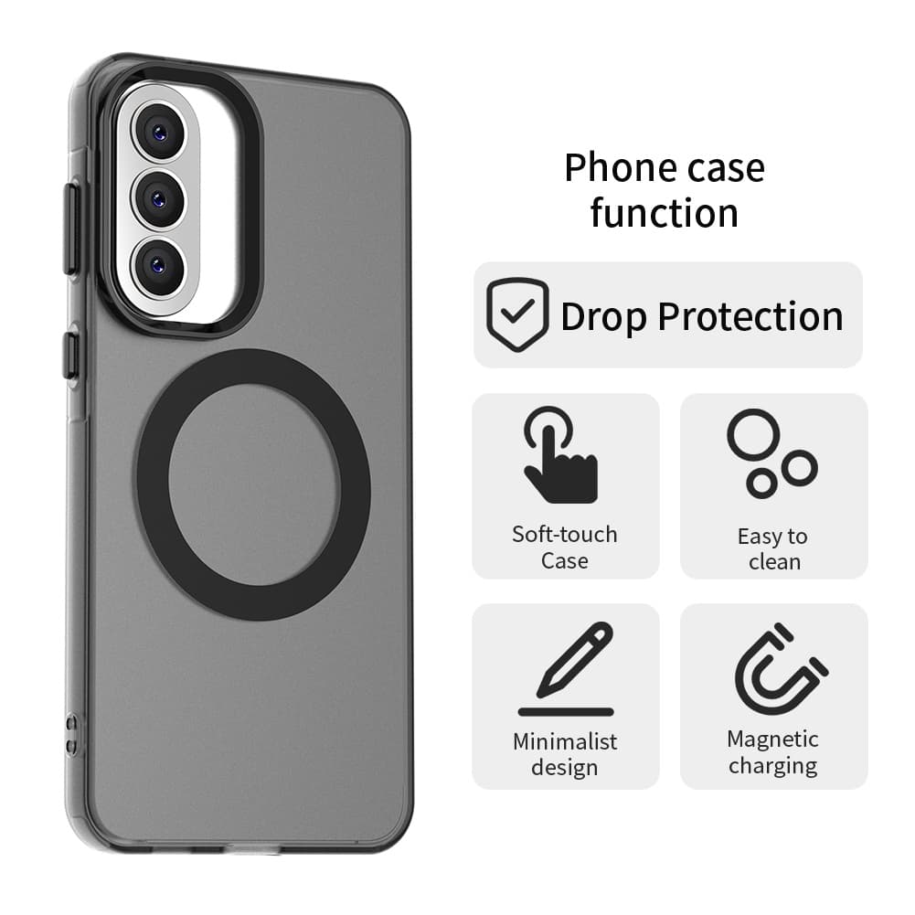 Techsuit - CandyCase MagSafe - Samsung Galaxy A57 5G - Černá - náhled 2