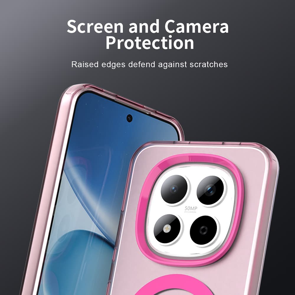 Techsuit - CandyCase MagSafe - Xiaomi Redmi Note 15 Pro 5G - Růžová - náhled 2