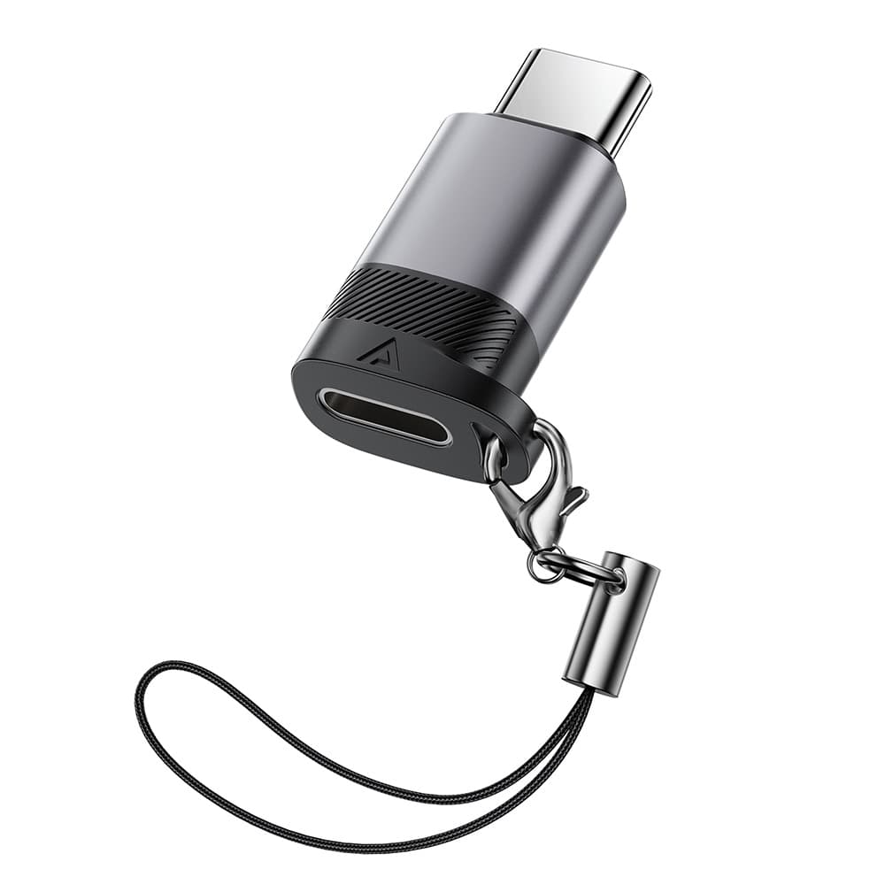 Adaptér Acefast J19 z Lightning na USB-C šedý - náhled 2