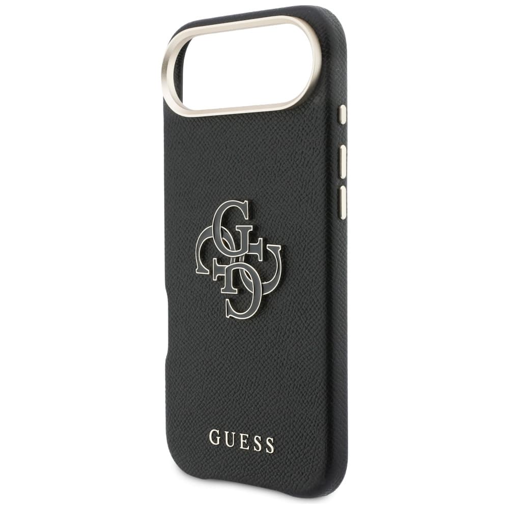 Guess - Pevný kryt Resin Logo (GUHCP17M5PS4RGGK) - iPhone 17 Air - Černá - náhled 2