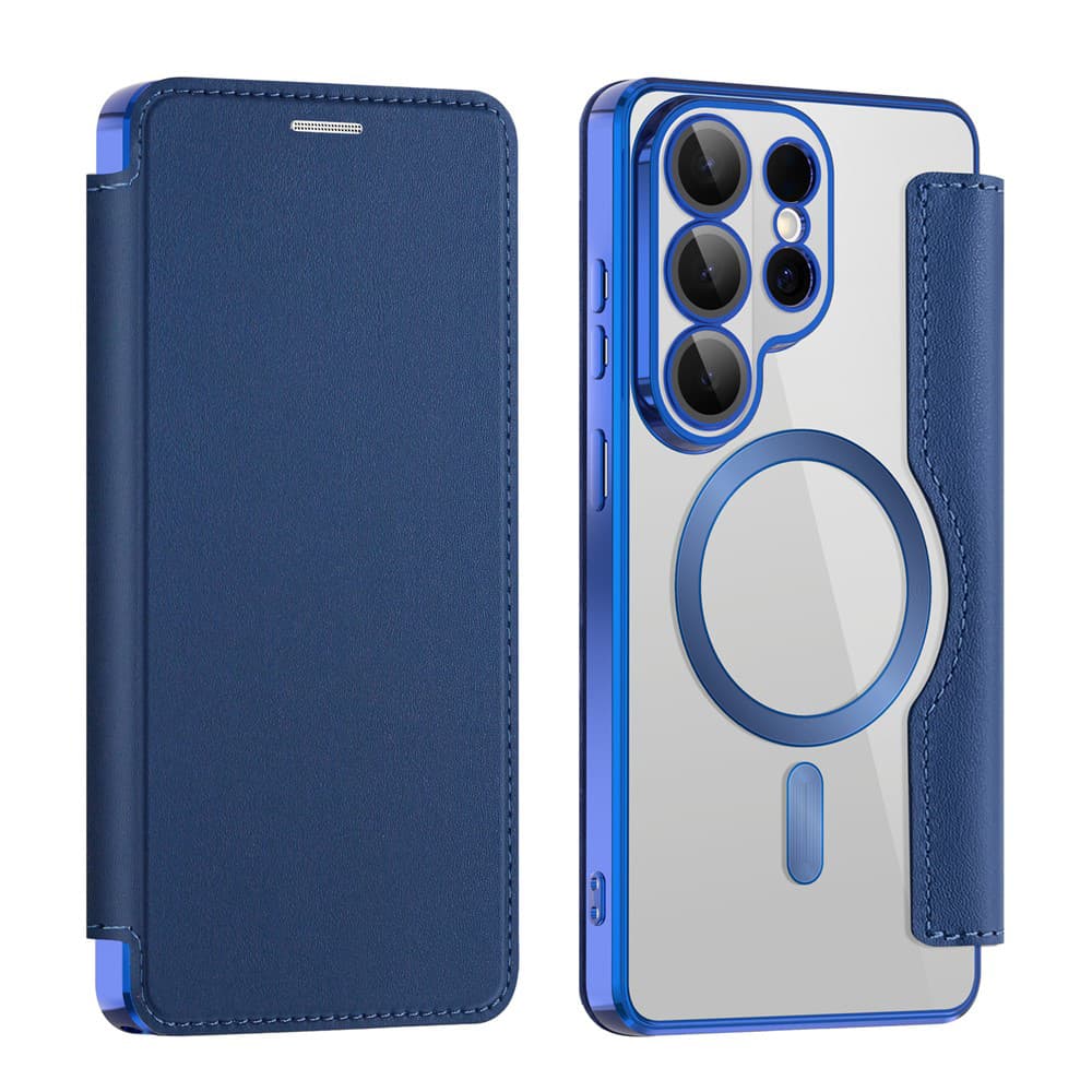 Techsuit - knížkové pouzdro SmartMag - Samsung Galaxy S26 Ultra - modrá - náhled 2