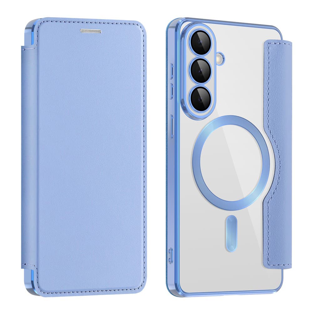 Techsuit - SmartMag knížkové pouzdro - Samsung Galaxy S26 - světle modrá - náhled 2