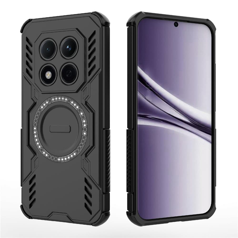Techsuit - ArmorMag Case - Xiaomi Redmi Note 15 Pro+ 5G / Poco M8 Pro 5G - Černá - náhled 2