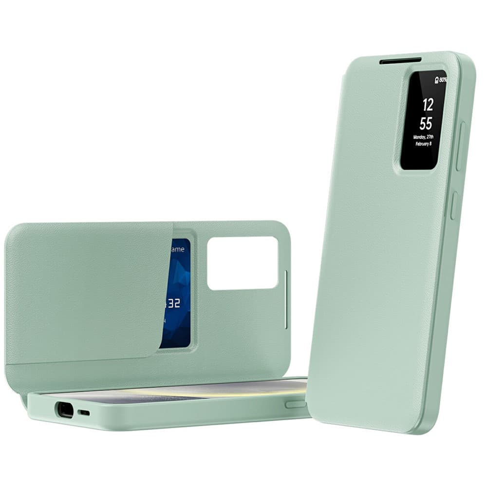Pouzdro Techsuit SmartView Series - Samsung Galaxy A37 5G zelené - náhled 2