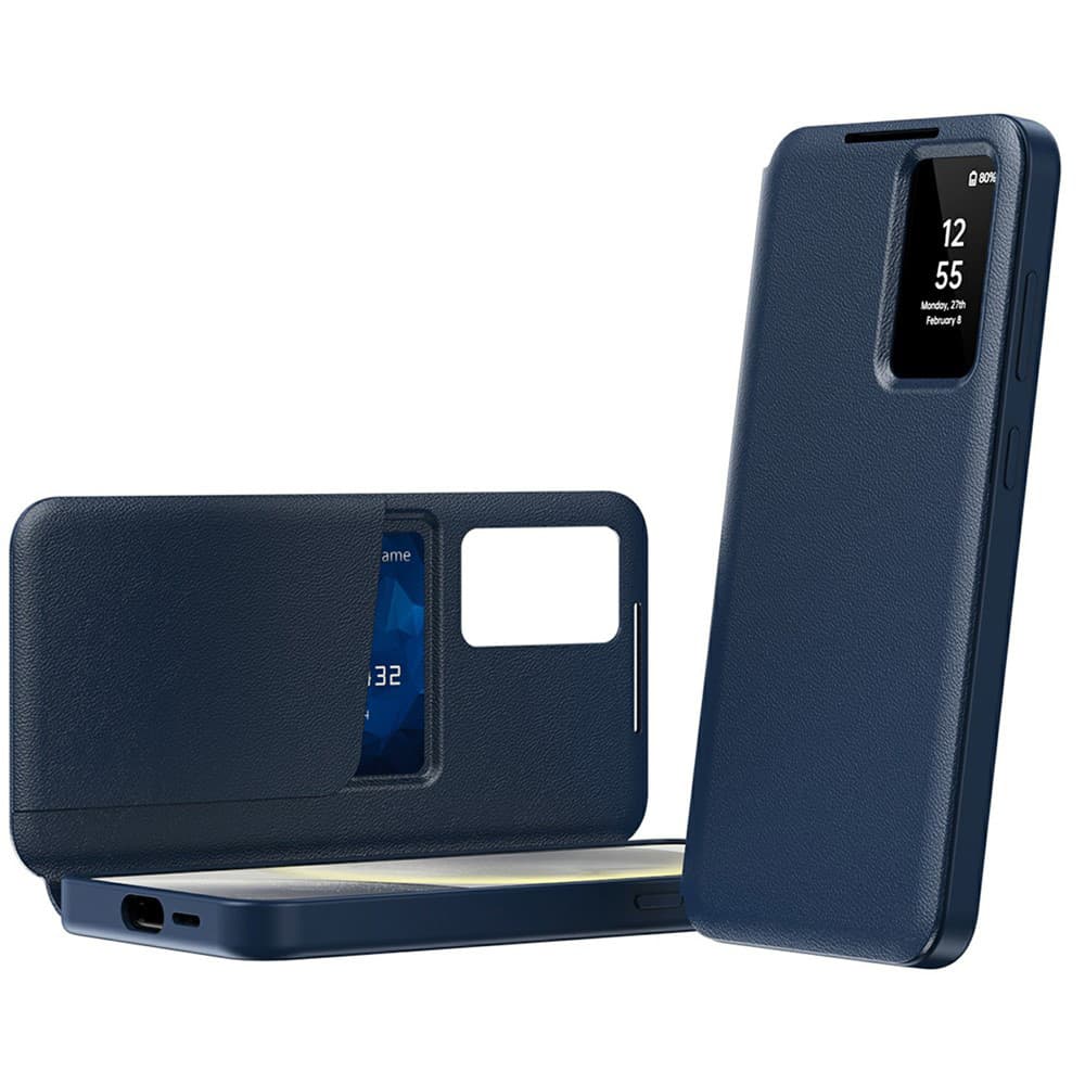 Pouzdro Techsuit - SmartView Series - Samsung Galaxy A57 5G - modré - náhled 2