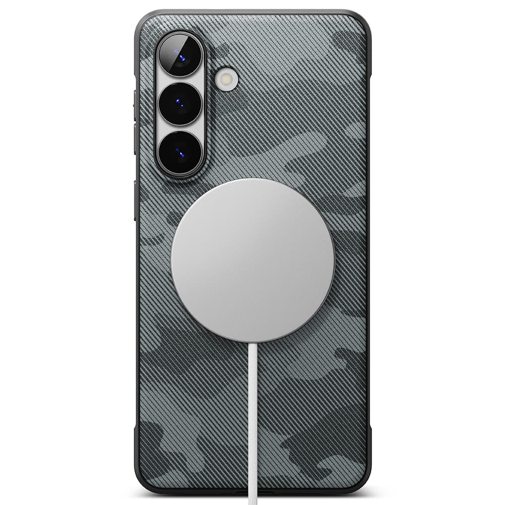 Ringke - Onyx MagSafe - Samsung Galaxy S26 Plus - Maskáčová černá - náhled 2