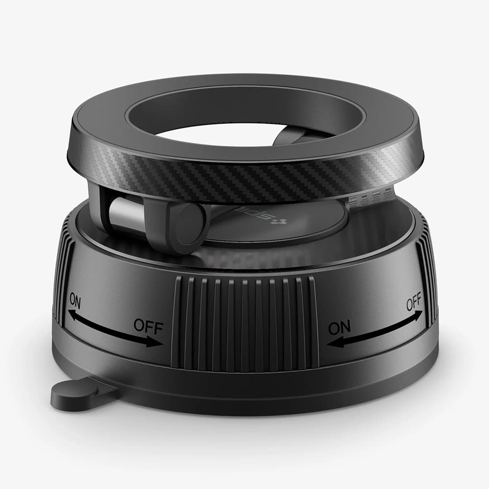 Držák do auta Spigen OneTap MagFit MFT36 černý - náhled 2