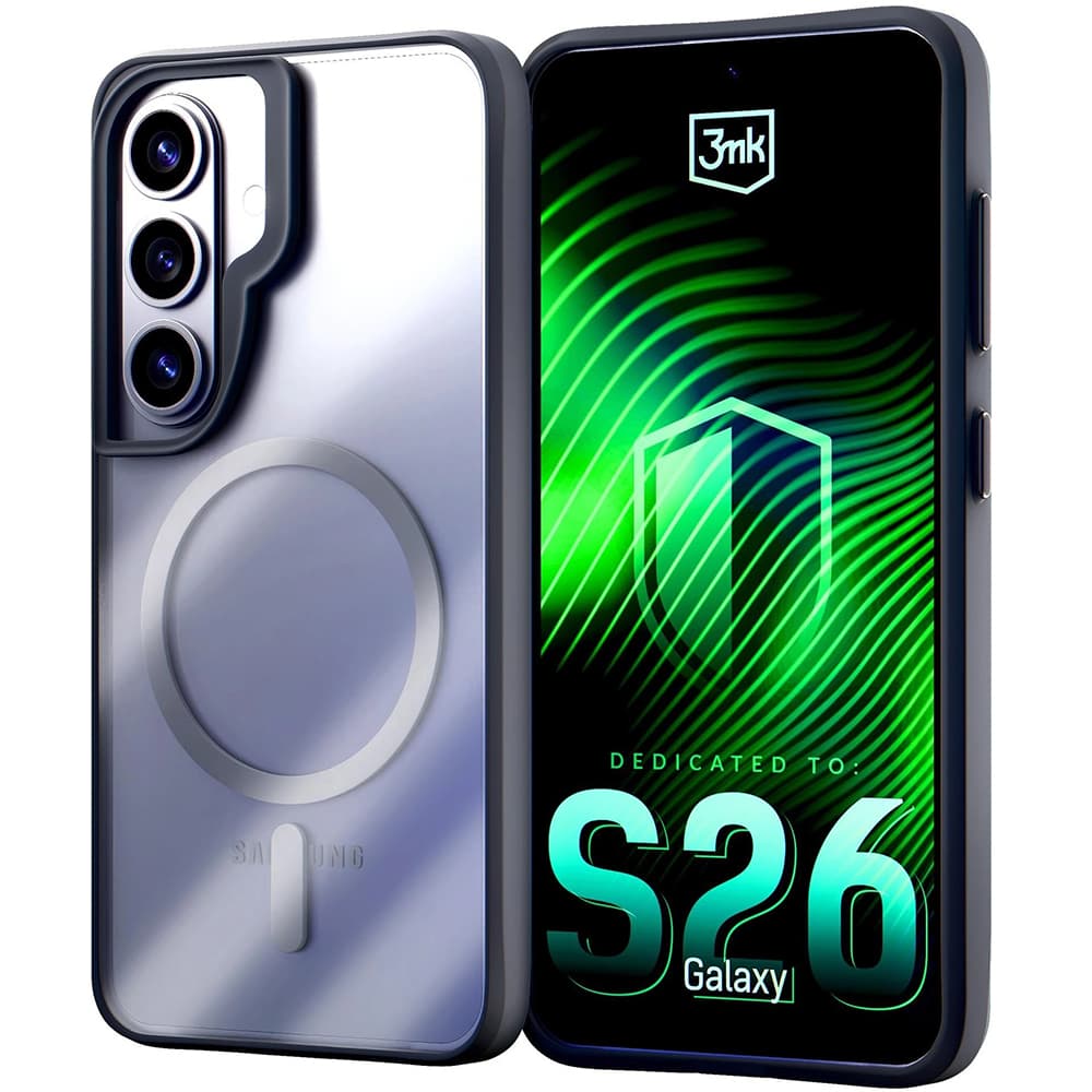 3mk - Satin Armor MagCase - Samsung Galaxy S26 - transparentní - náhled 2