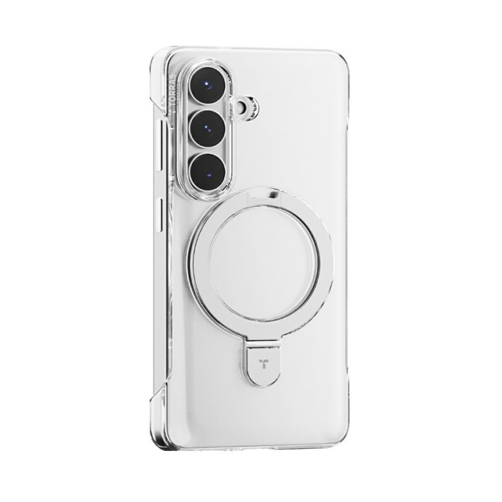 Torras Ostand Slim Series pro Samsung Galaxy S26průhledný - náhled 2