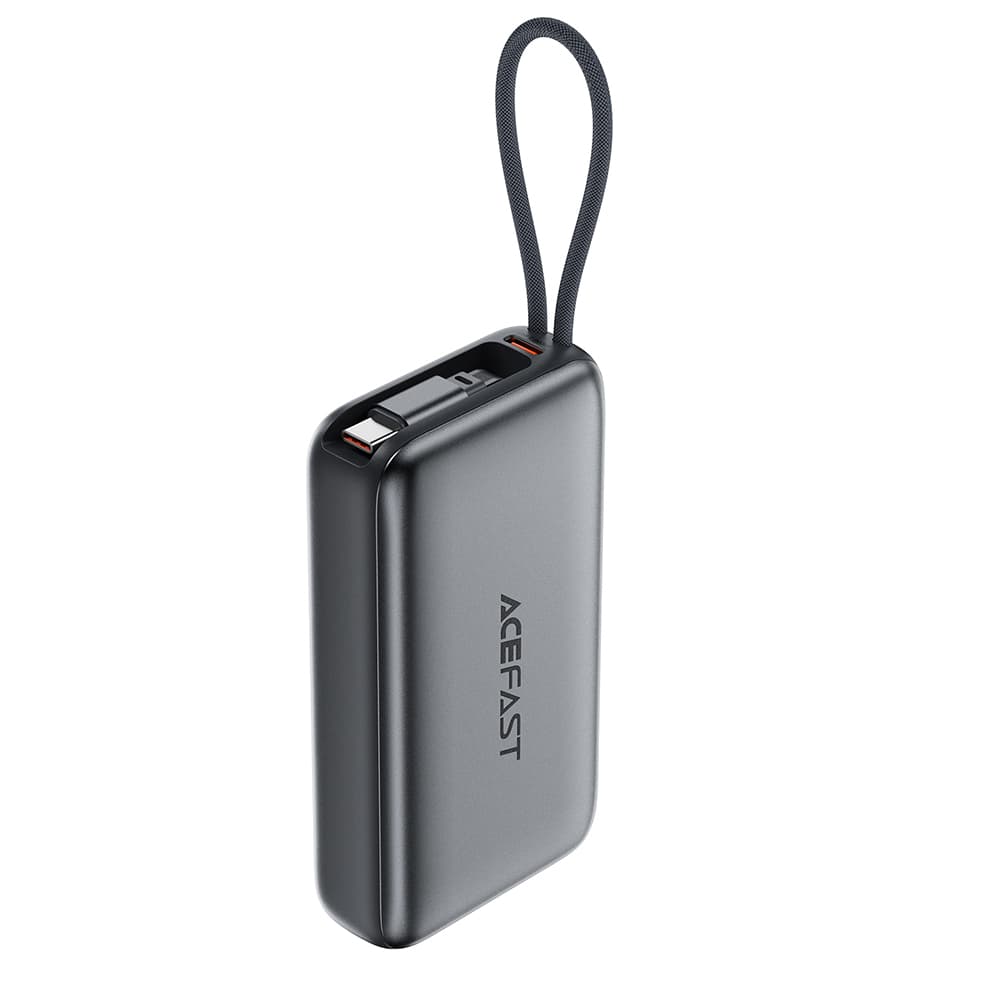 Powerbanka Acefast M32 35W 10000mAh kovově šedá - náhled 2