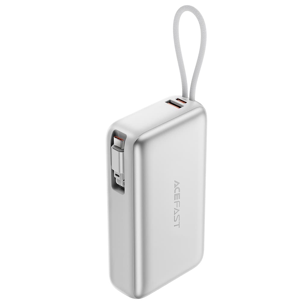 Powerbanka Acefast M34 45W 20000mAh stříbrná - náhled 2