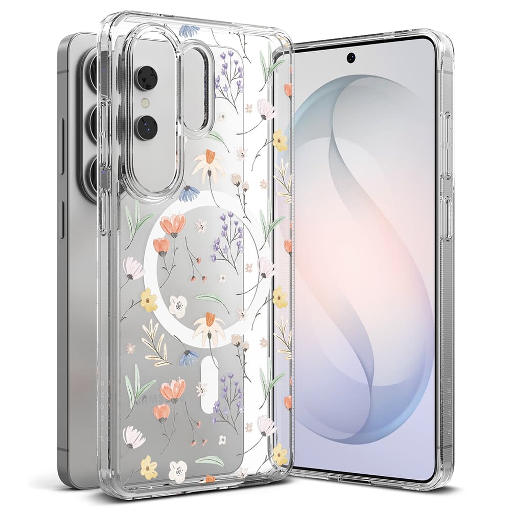 Ringke - Fusion MagSafe - Samsung Galaxy S26 Ultra - Sušené květiny - náhled 2