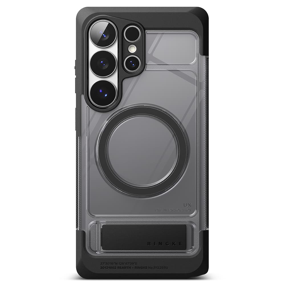 Ringke - UX Magnetic - Samsung Galaxy S26 Ultra - Kouřová černá - náhled 2