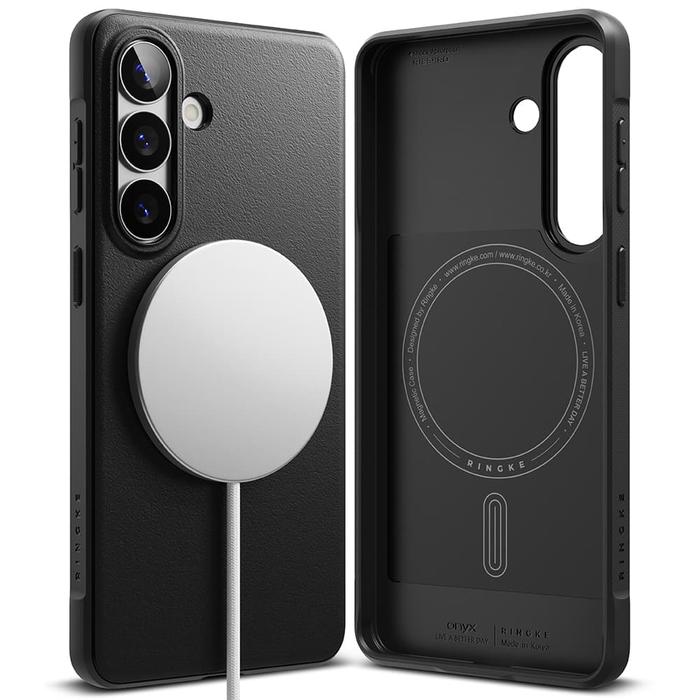 Ringke - Onyx MagSafe - Samsung Galaxy S26 - Černá - náhled 2