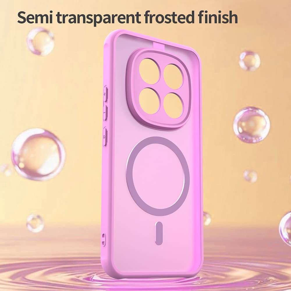 Techsuit - HaloFrost II MagSafe - Xiaomi Redmi Note 15 Pro+ 5G / Poco M8 Pro 5G - Růžová - náhled 2