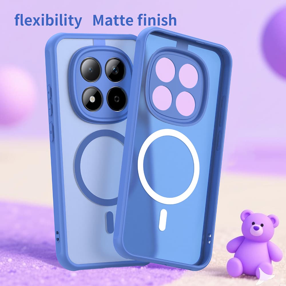 Techsuit - HaloFrost II MagSafe - Xiaomi Redmi Note 15 Pro 5G - Nebesky modrá - náhled 2