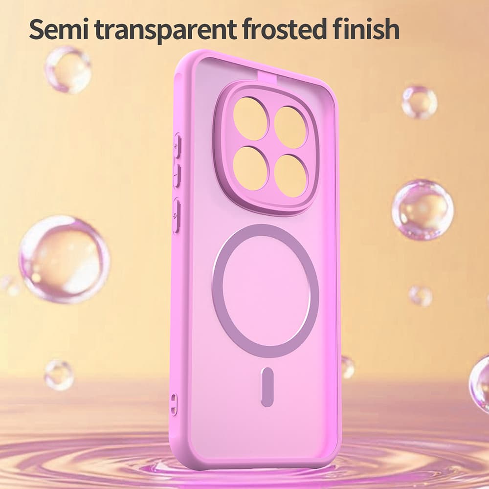 Techsuit - HaloFrost II MagSafe - Xiaomi Redmi Note 15 Pro 5G - Růžová - náhled 2