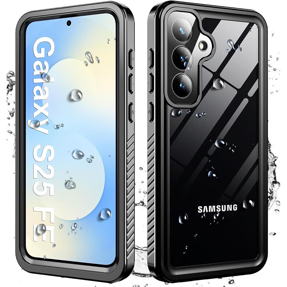 ShellBox - Voděodolné pouzdro IP68 - Samsung Galaxy S25 FE - Černá - náhled 2