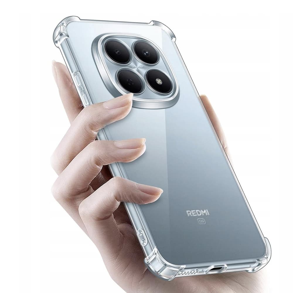 Techsuit - Shockproof Clear Silicone - Huawei nova 14 Pro - Čirá - náhled 2
