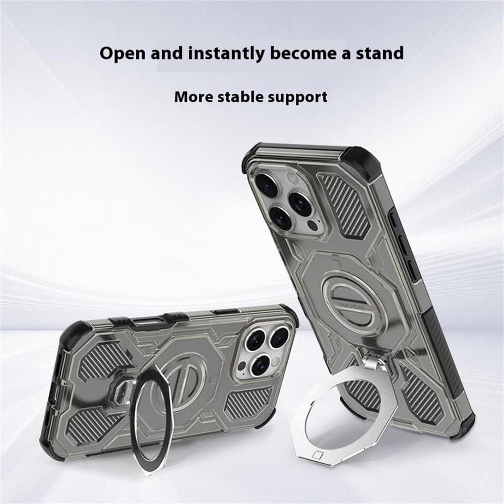 Kryt Techsuit Carbon Shield PRO pro Xiaomi Redmi Note 15 Pro+ 5G / Poco M8 Pro 5G bíle průhledný - náhled 2