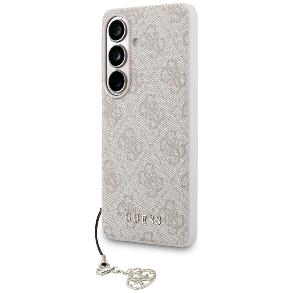 Guess - Kryt Hardcase 4G Classic Logo Charm (GUHMS26SGF4GPI) - Samsung Galaxy S26 - růžový - náhled 2