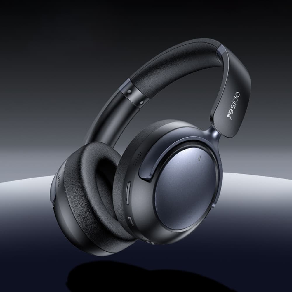 Yesido - Bezdrátová sluchátka (EP07) - s Bluetooth V5.3, Hybridní ANC, ENC, 500mAh - Černá - náhled 2