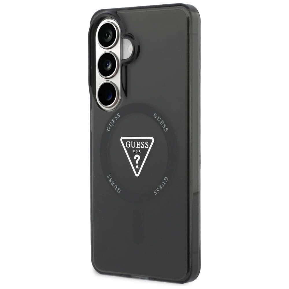 Kryt Guess - IML Gradient Triangle MagSafe (GUHMS26SHGTMLCGK) - Samsung Galaxy S26 Černý - náhled 2