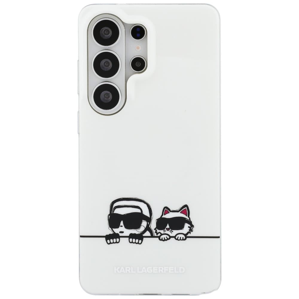 Kryt Karl Lagerfeld - IML K&amp;C Peekaboo Logo MagSafe - Samsung Galaxy S26 Ultra bílý - náhled 2