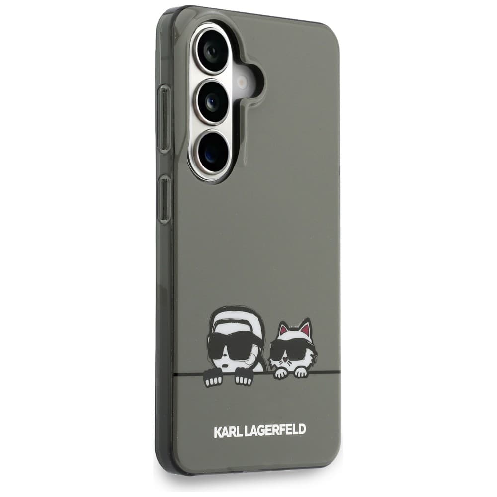 Kryt Karl Lagerfeld - IML K&amp;C Peekaboo Logo MagSafe - Samsung Galaxy S26 černý - náhled 2