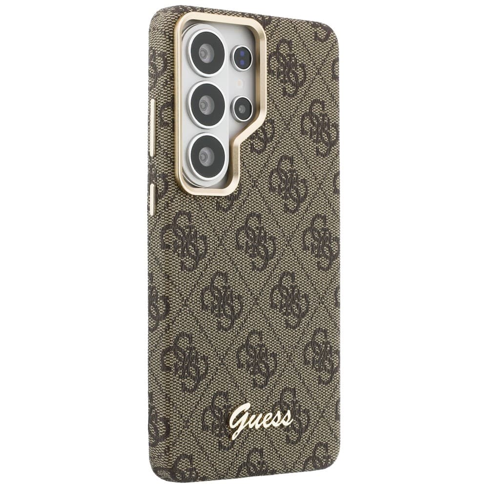 Guess - 4G Script MagSafe (GUHMS26L5P4FWMSW) - Samsung Galaxy S26 Ultra - Hnědá - náhled 2