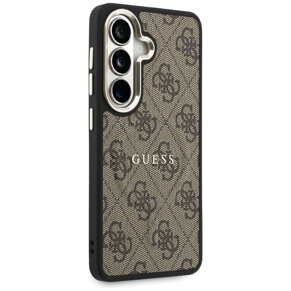 Guess -  4G Embossed Ring MagSafe (GUHMS26SP4MSEGCW) - Samsung Galaxy S26 - Hnědá - náhled 2
