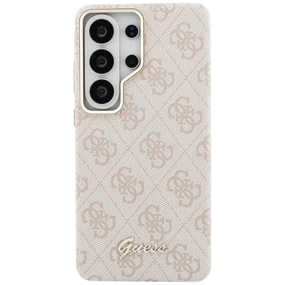 Kryt Guess - 4G Script MagSafe (GUHMS26L5P4FWMSP) - Samsung Galaxy S26 Ultra Růžový - náhled 2