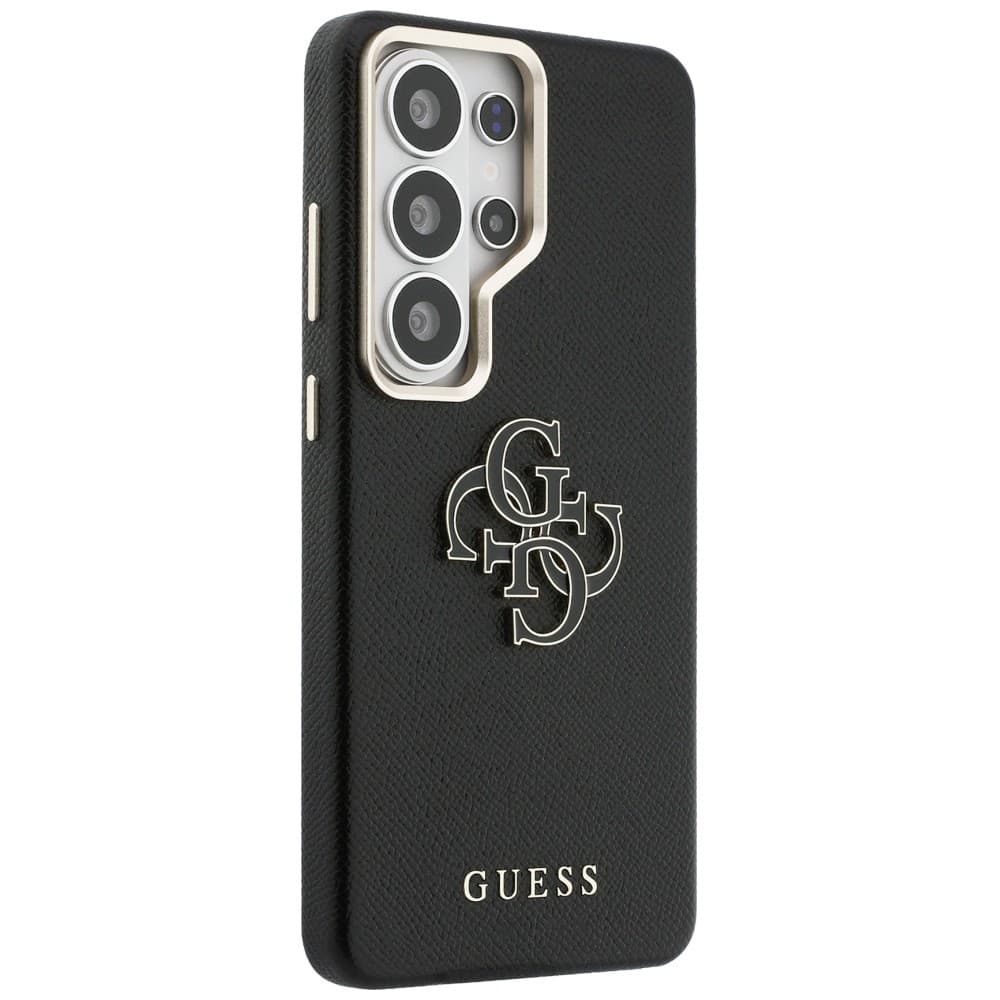 Guess - Grained Big 4G Metal Logo (GUHCS26L5PS4RGGK) - Samsung Galaxy S26 Ultra - Černá - náhled 2