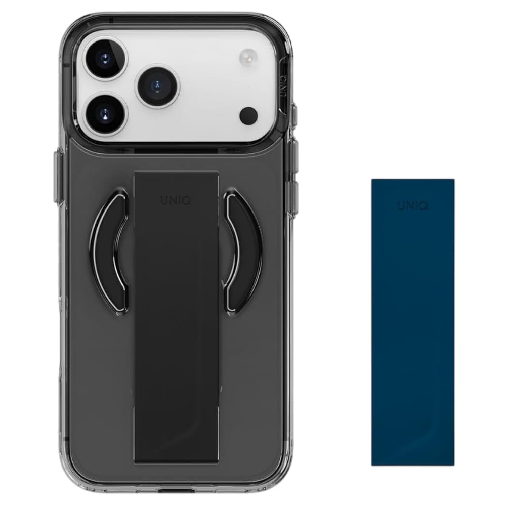 Kryt UNIQ Heldro Air MagClick iPhone 17 Pro Max černý šedý - náhled 2