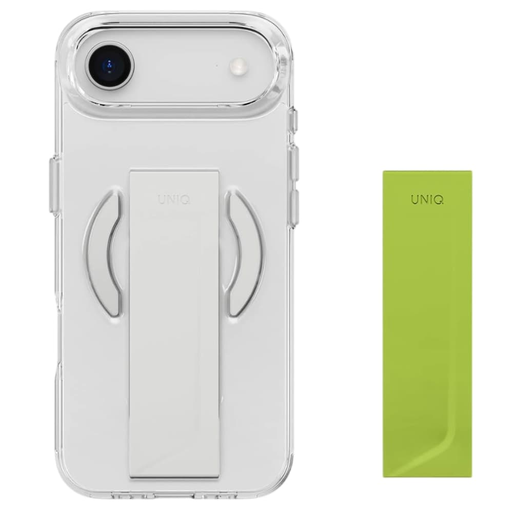 Kryt UNIQ Heldro Air MagClick iPhone 17 Pro průhledný šedý - náhled 2