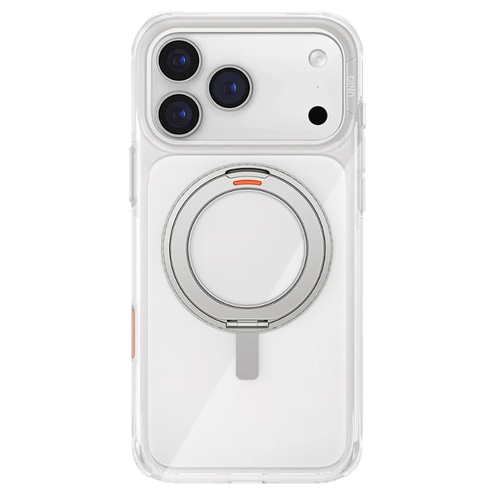 Kryt UNIQ Swivix 360 Kickstand iPhone 17 Pro stříbrný - náhled 2