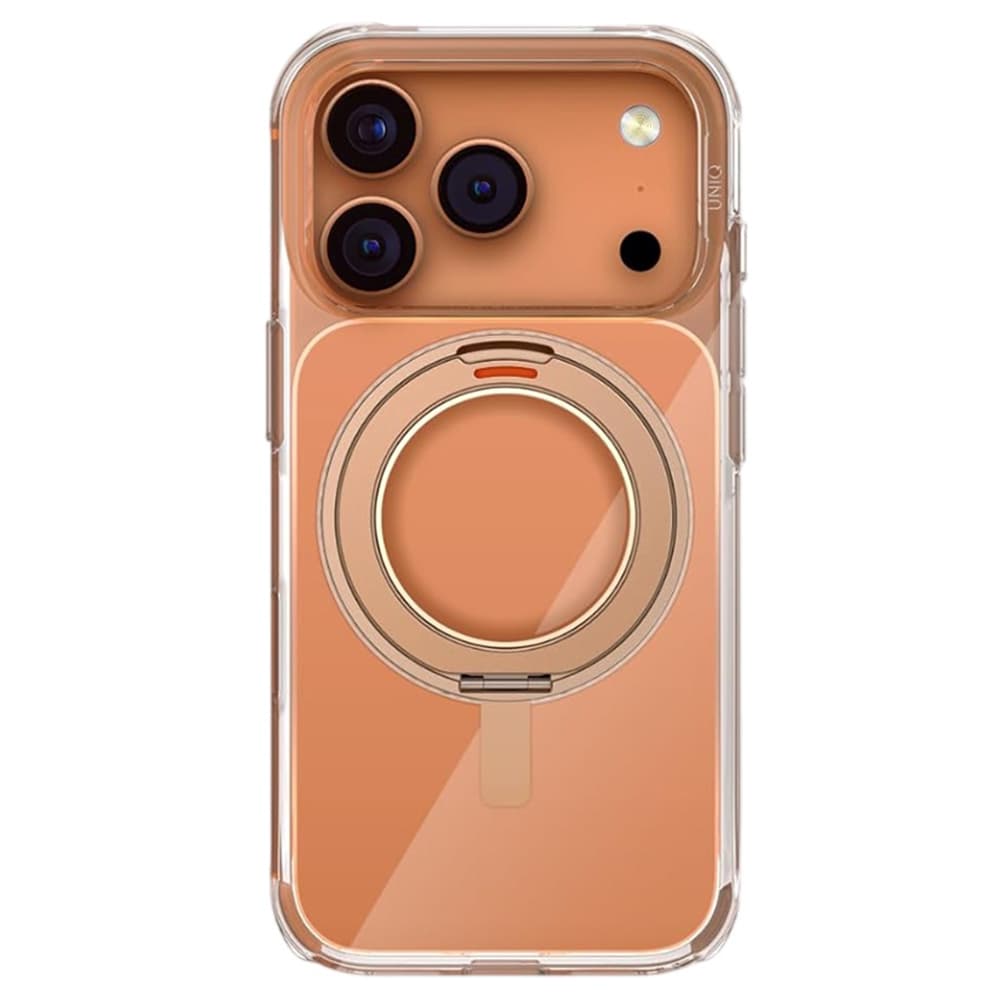 Kryt UNIQ Swivix 360° Kickstand iPhone 17 Pro zlatý - náhled 2