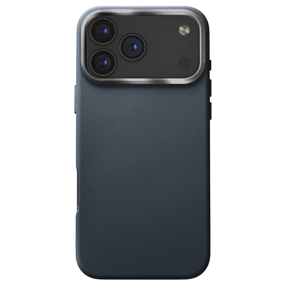 Kryt UNIQ Lyden Leatherette iPhone 17 Pro ocelově modrozelený - náhled 2