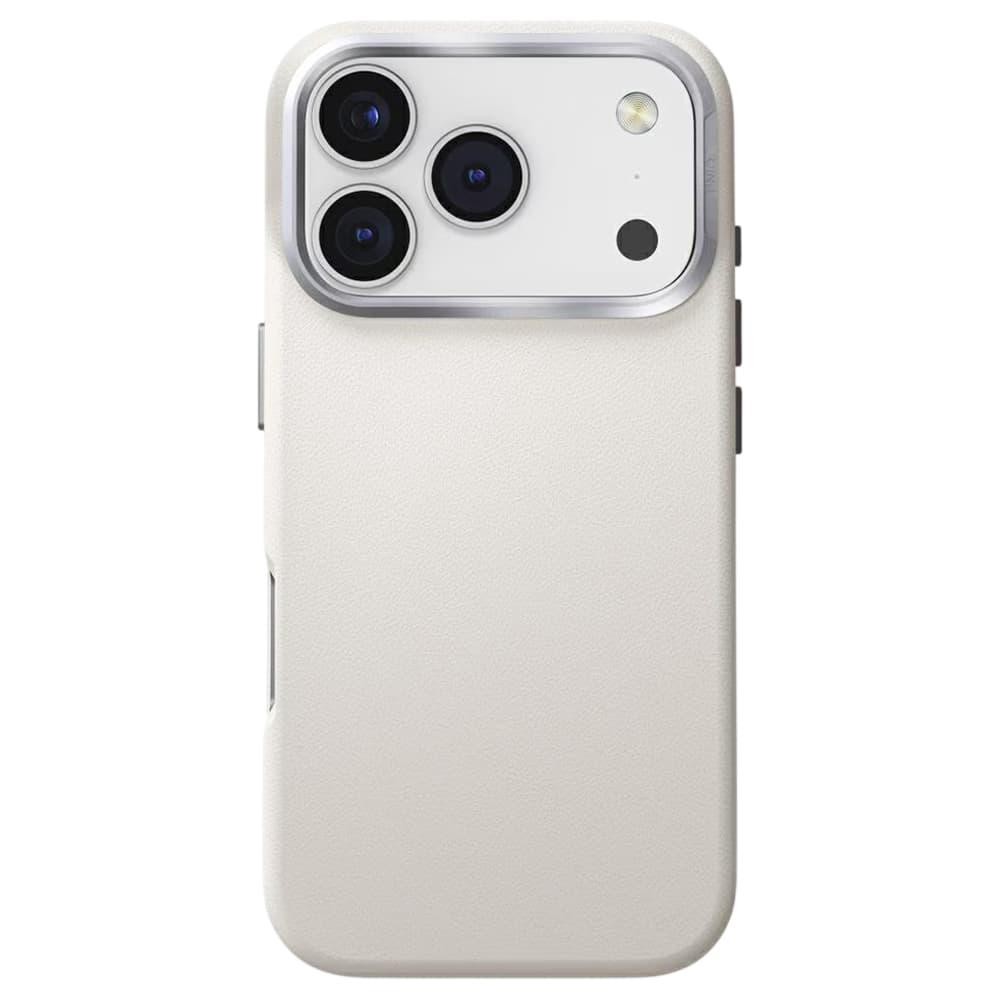 Kryt UNIQ Lyden Leatherette iPhone 17 Pro šedý - náhled 2