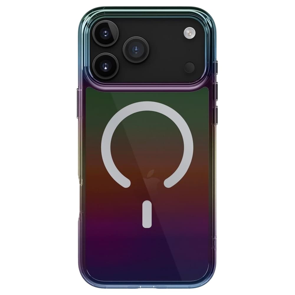 Kryt UNIQ Iridescia MagClick™ iPhone 17 Pro v barvě polární záře - náhled 2