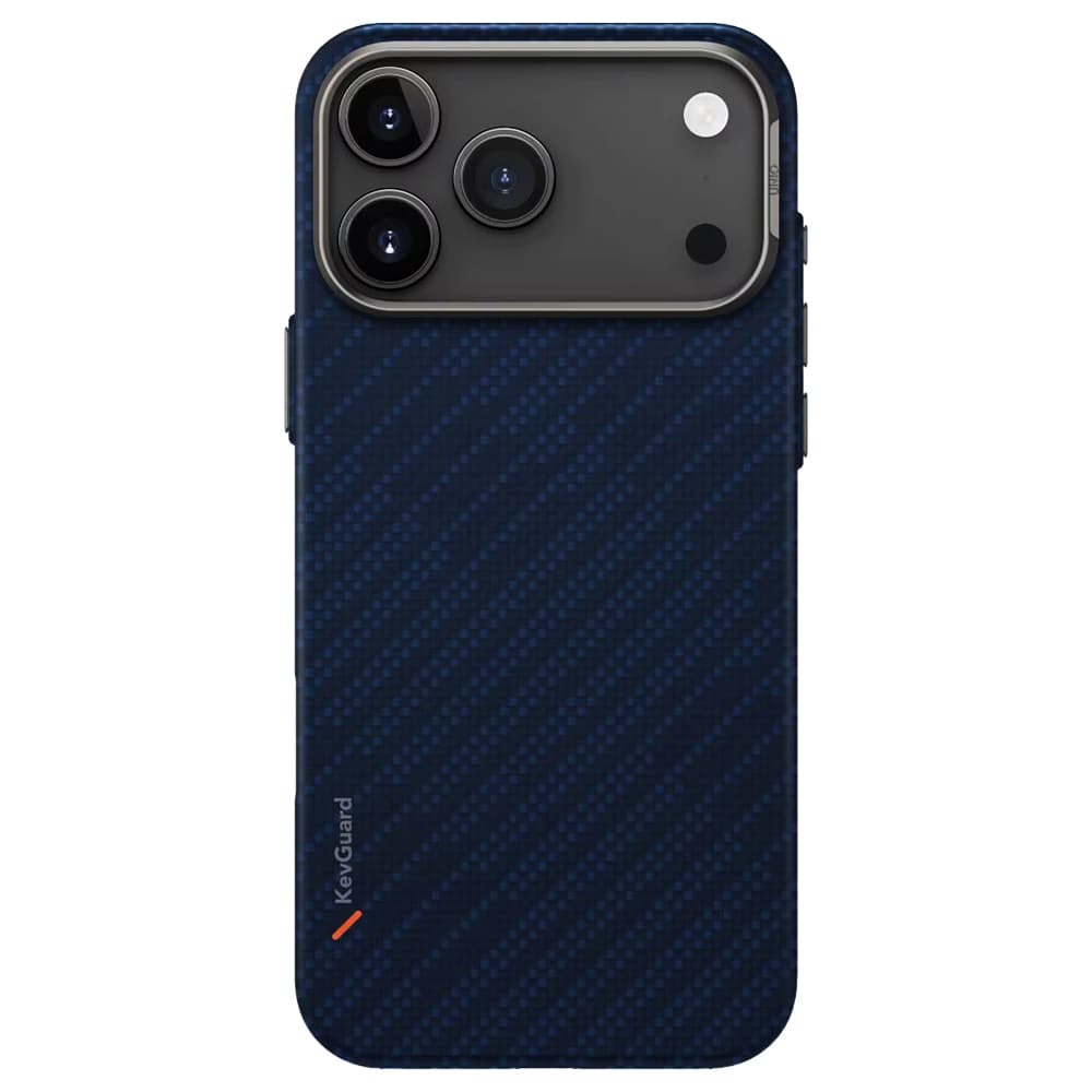 Kryt UNIQ Keva Aramid iPhone 17 Pro matně džínový - náhled 2