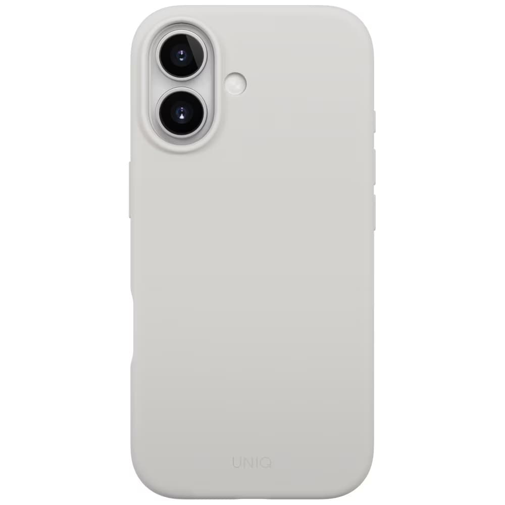 Kryt UNIQ Lino MagClick™ iPhone 17 mlhavě šedý - náhled 2