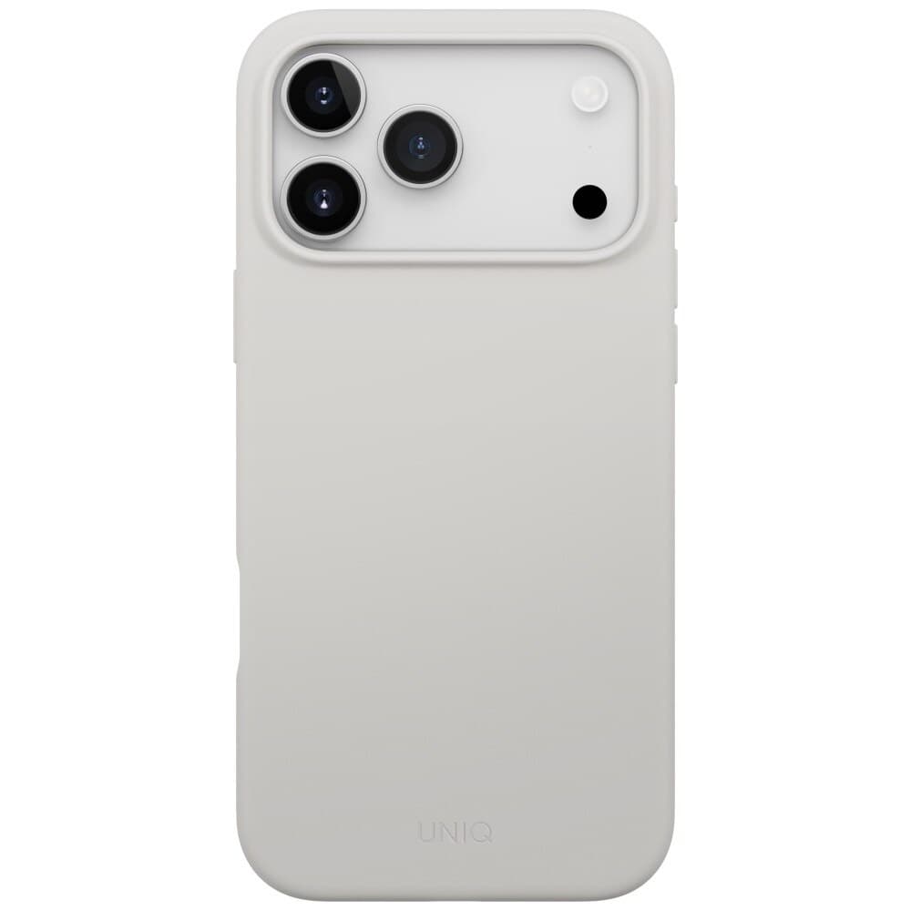 Kryt UNIQ Lino MagClick™ iPhone 17 Pro Max mlhavě šedý - náhled 2