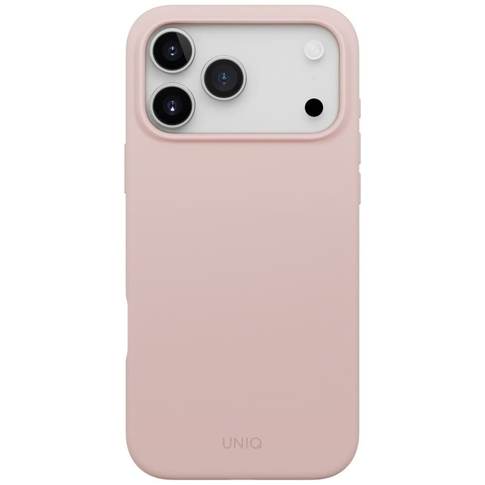 Kryt UNIQ Lino MagClick™ iPhone 17 Pro ruměncově růžový - náhled 2