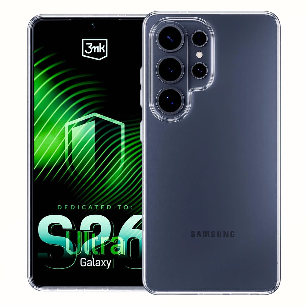 Kryt 3mk Clear Case - Samsung Galaxy S26 Ultra průhledný - náhled 2