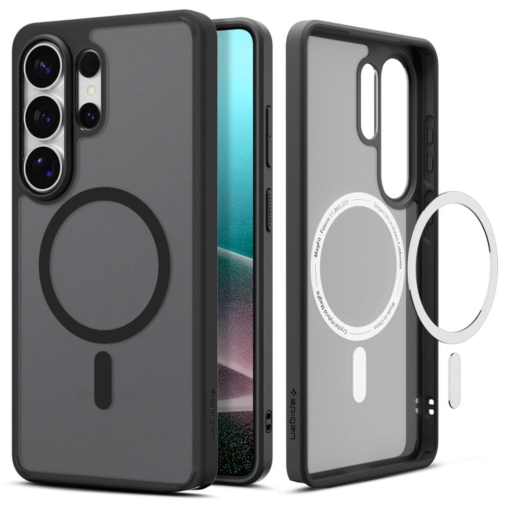Kryt Spigen - Ultra Hybrid MagSafe (ACS10681) - Samsung Galaxy S26 Ultra mrazivě černý - náhled 2