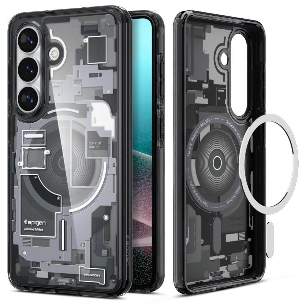 Kryt Spigen - Ultra Hybrid MagSafe (ACS10711) - Samsung Galaxy S26 Plus Zero One černý - náhled 2