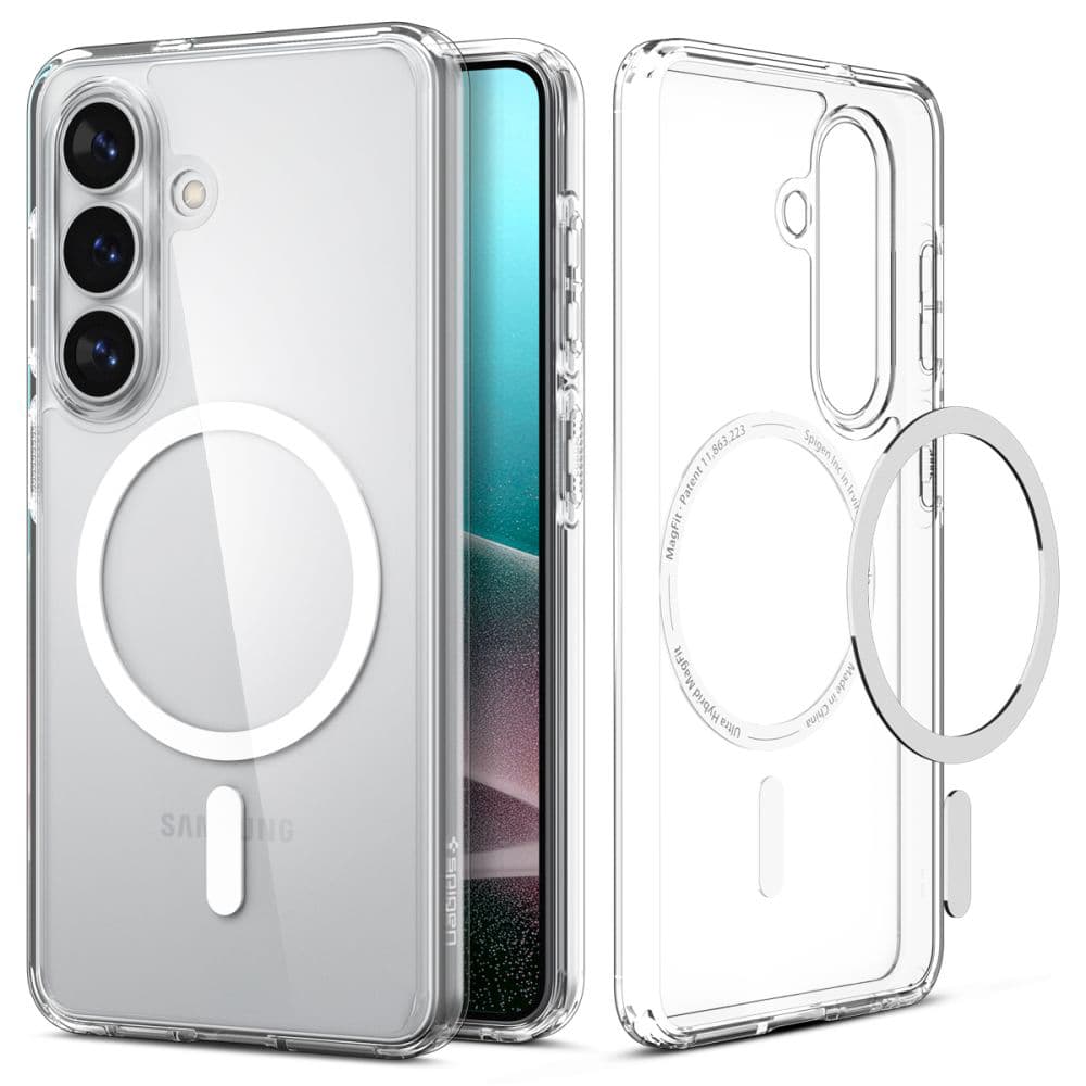 Kryt Spigen - Ultra Hybrid MagSafe (ACS10734) - Samsung Galaxy S26 čiro-bílý - náhled 2