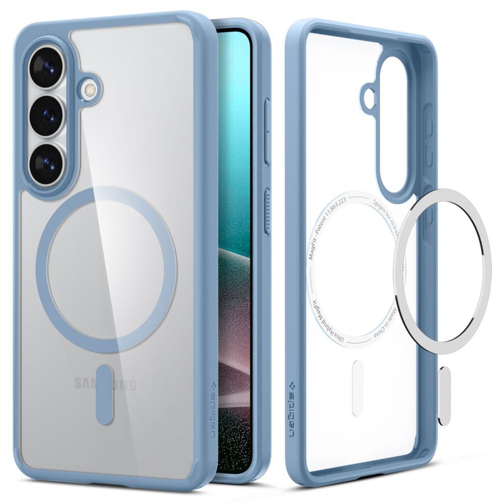 Kryt Spigen - Ultra Hybrid MagSafe (ACS11213) - Samsung Galaxy S26 Plus světle modrý - náhled 2