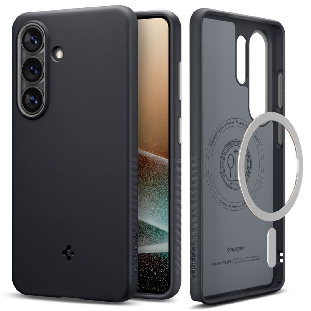 Kryt Spigen - Caseology Nano Pop MagSafe (ACS11038) - Samsung Galaxy S26 Ultra černý - náhled 2